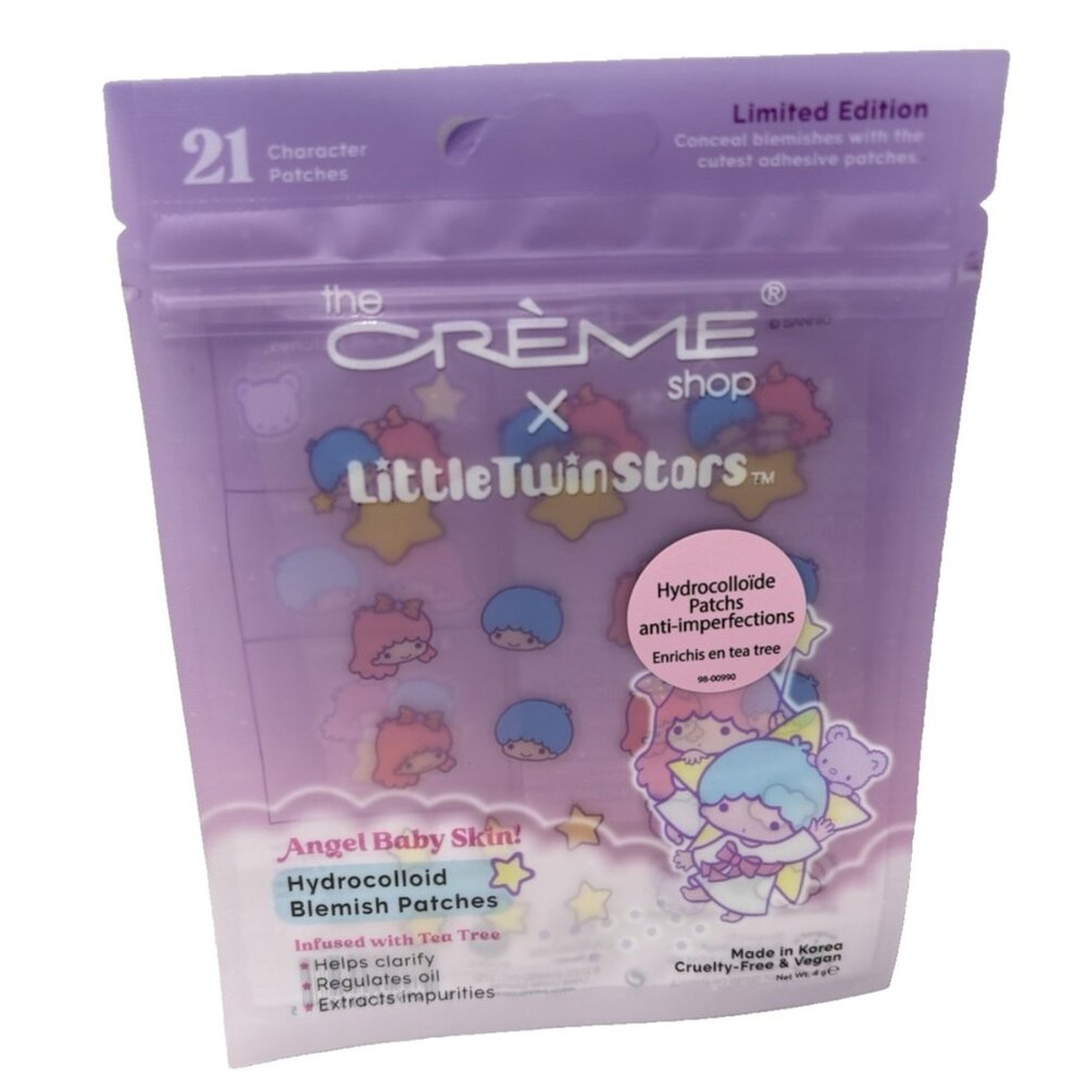 Crème Shop Little Twin Stars Angel Baby Skin Hydrocolloid Blemish Patches 21pc